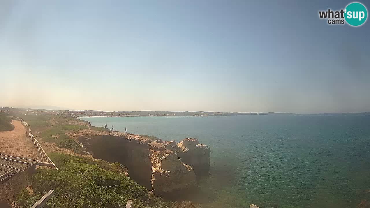 Webcam en direct Plage Putzu Idu – Arco di S’Architteddu – Oristano livecam Sardaigne – Italie