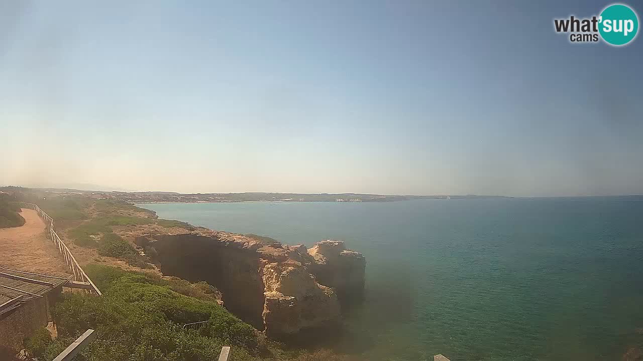 Live Webcam Putzu Idu beach – Arco di S’Architteddu – Oristano livecam Cerdeña – Italia
