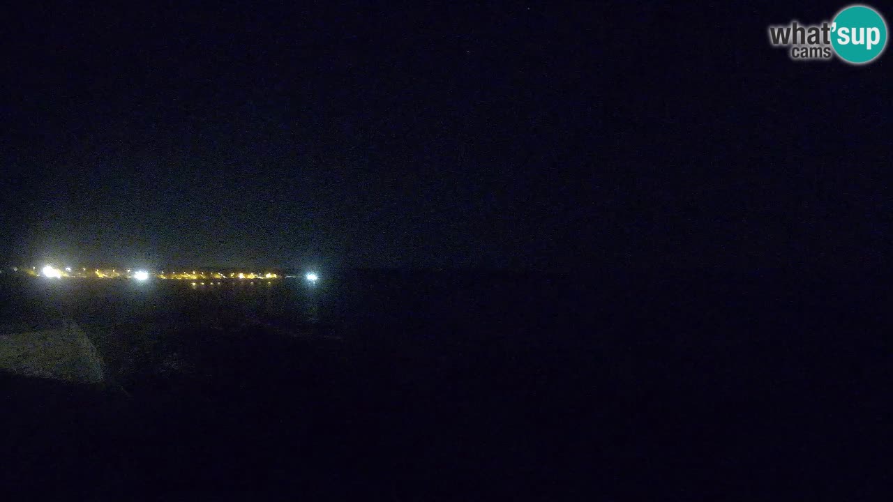 Live Webcam Putzu Idu beach – Arco di S’Architteddu – Oristano livecam Sardinia – Italy