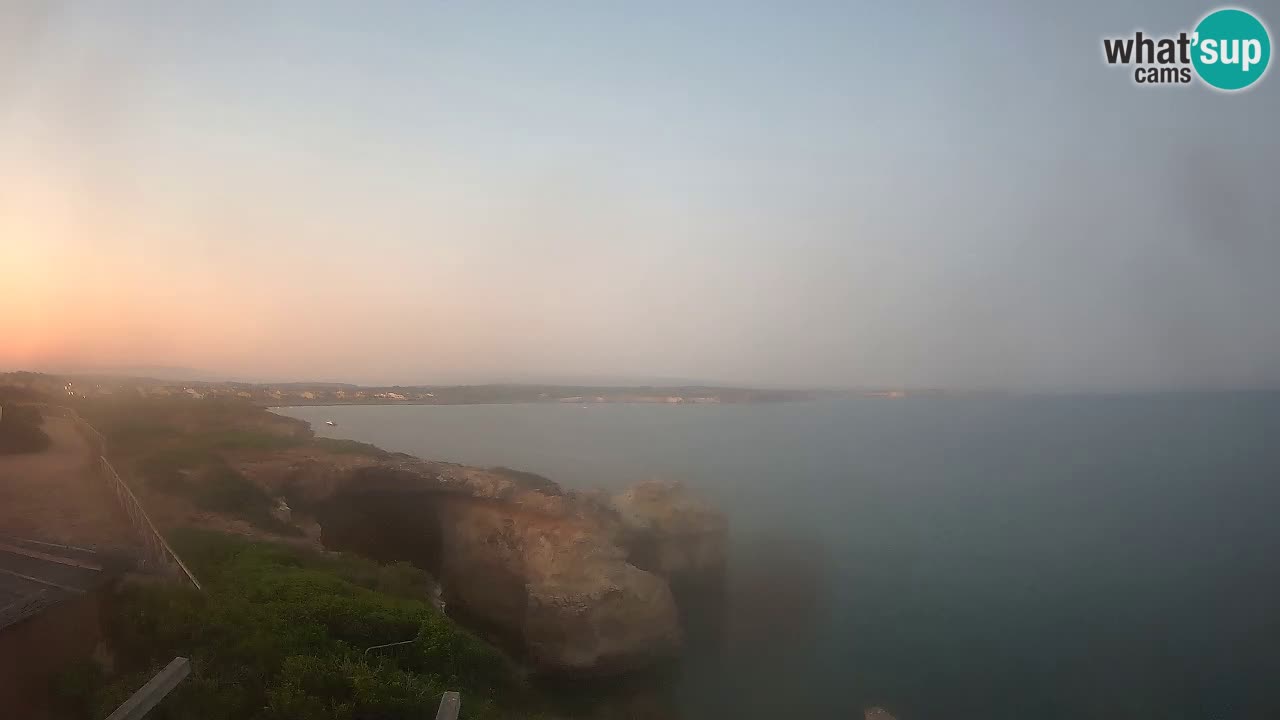 Live Webcam Putzu Idu beach – Arco di S’Architteddu – Oristano livecam Sardinia – Italy