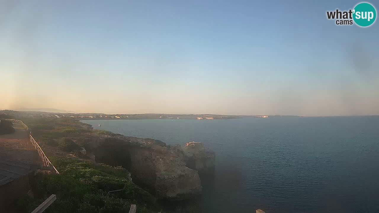 Live Webcam Putzu Idu beach – Arco di S’Architteddu – Oristano livecam Sardinia – Italy