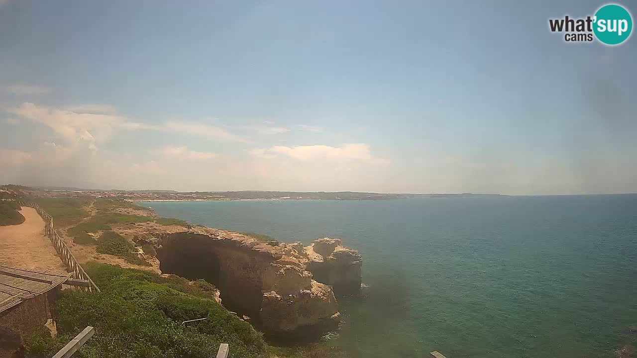 Webcam en direct Plage Putzu Idu – Arco di S’Architteddu – Oristano livecam Sardaigne – Italie