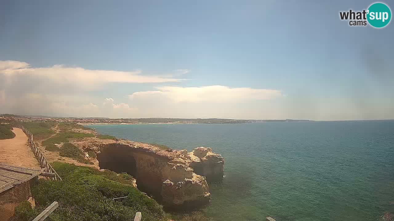 Live Webcam Spiaggia Putzu Idu – Arco di S’Architteddu – Oristano livecam Sardegna