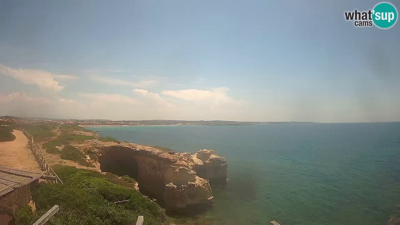 Webcam en direct Plage Putzu Idu – Arco di S’Architteddu – Oristano livecam Sardaigne – Italie