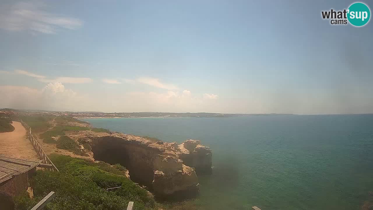 Live Webcam Spiaggia Putzu Idu – Arco di S’Architteddu – Oristano livecam Sardegna