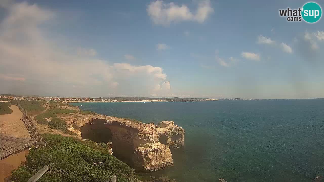 Web kamera uživo Plaža Putzu Idu – Arco di S’Architteddu – Oristano Sardinija – Italija