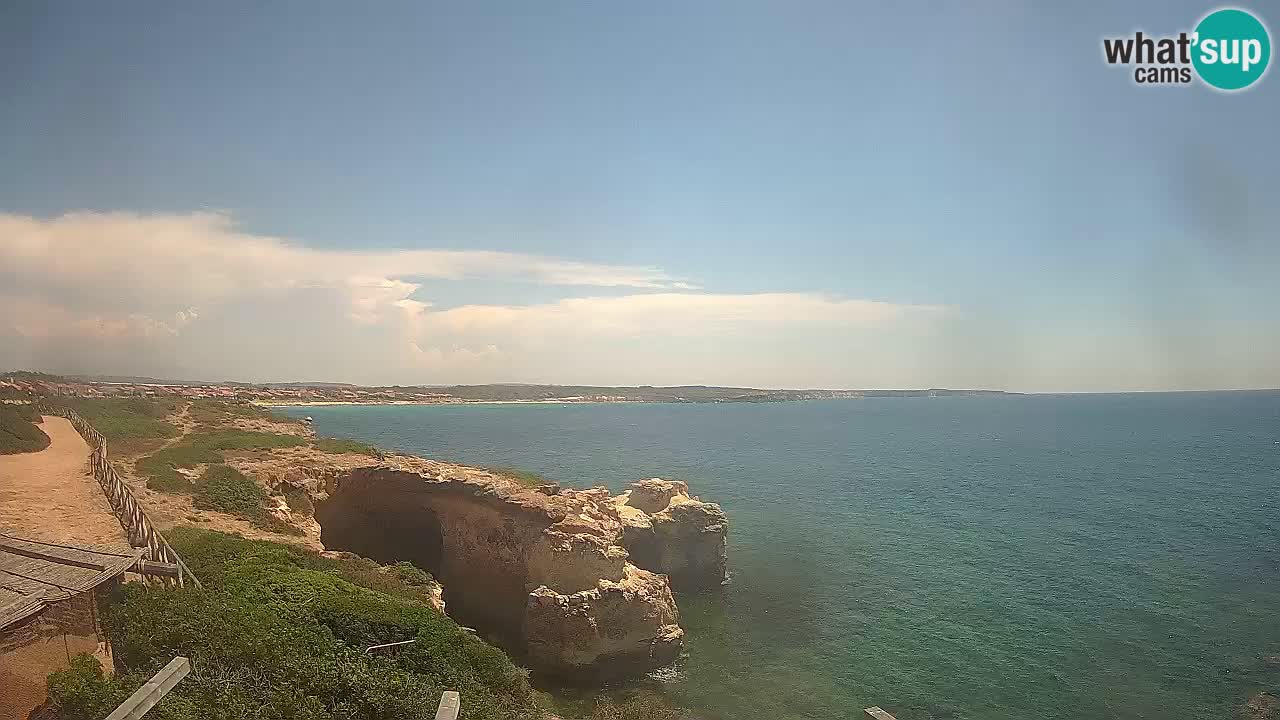 Webcam en direct Plage Putzu Idu – Arco di S’Architteddu – Oristano livecam Sardaigne – Italie