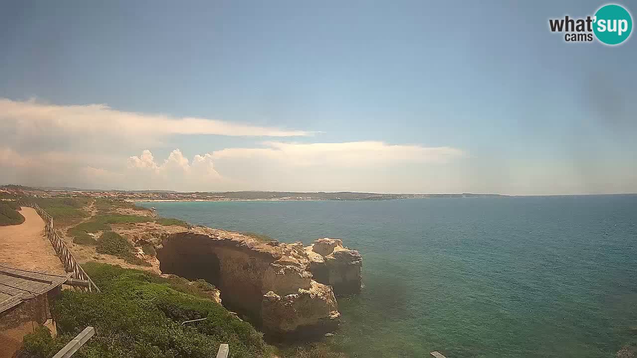Web kamera uživo Plaža Putzu Idu – Arco di S’Architteddu – Oristano Sardinija – Italija