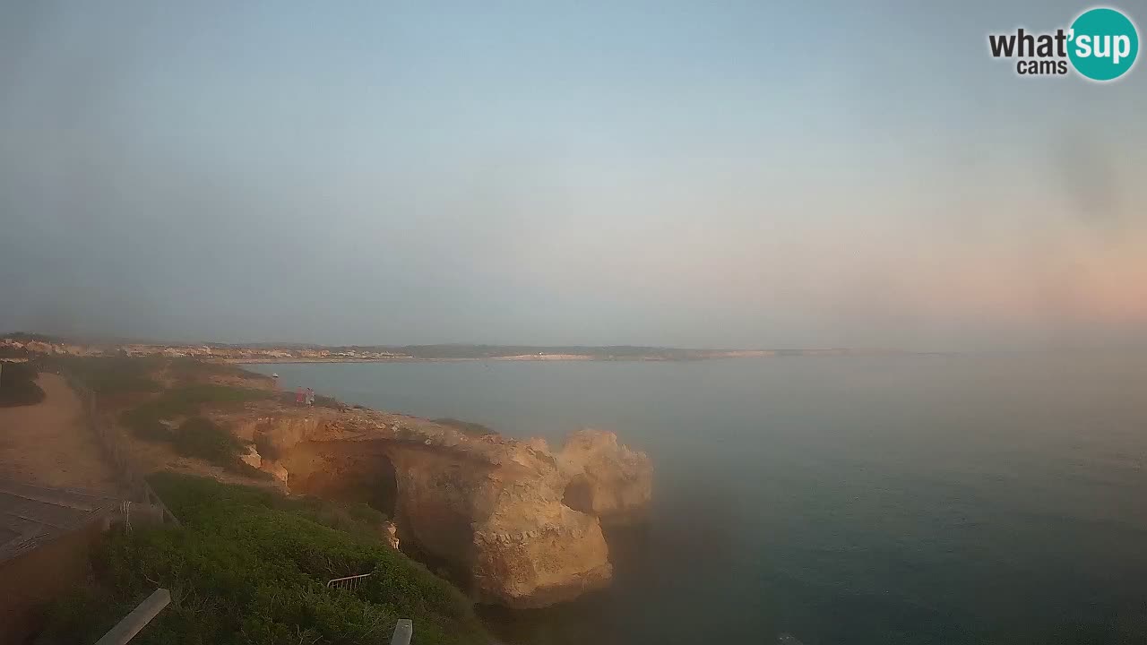 Live Webcam Putzu Idu beach – Arco di S’Architteddu – Oristano livecam Cerdeña – Italia