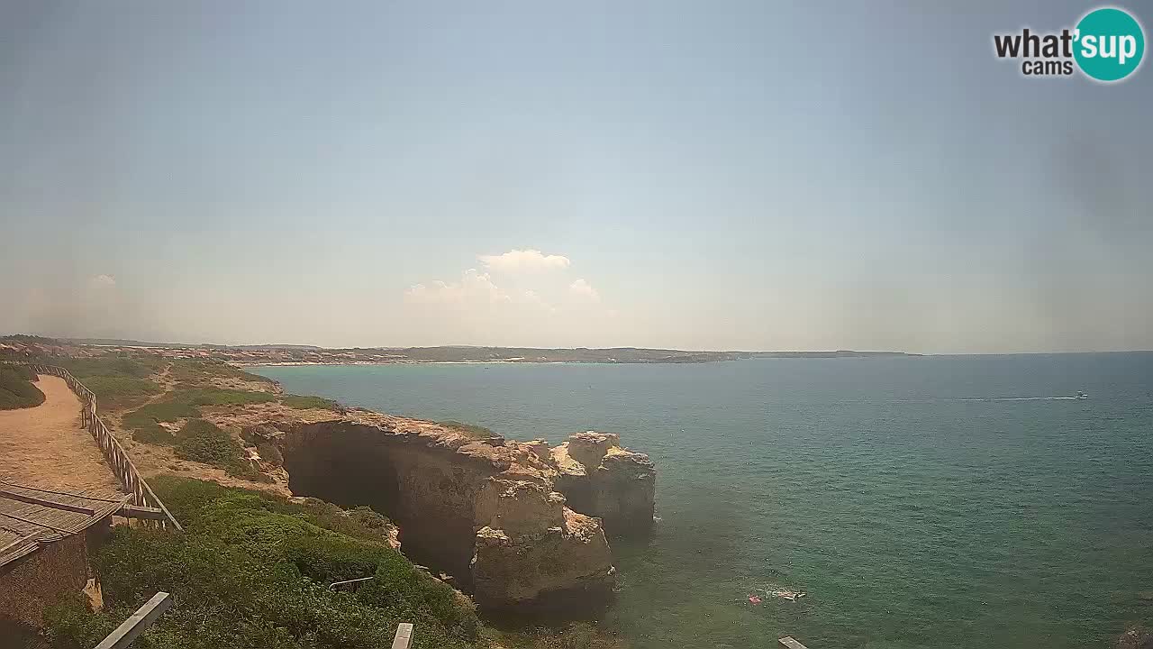 Webcam en direct Plage Putzu Idu – Arco di S’Architteddu – Oristano livecam Sardaigne – Italie