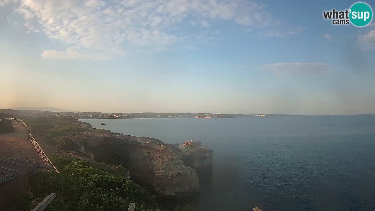 Live Webcam Putzu Idu beach – Arco di S’Architteddu – Oristano livecam Sardinia – Italy