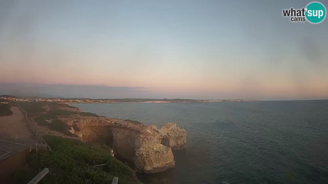 Live Webcam Putzu Idu Strand – Arco di S’Architteddu – Oristano livecam Sardinien – Italien