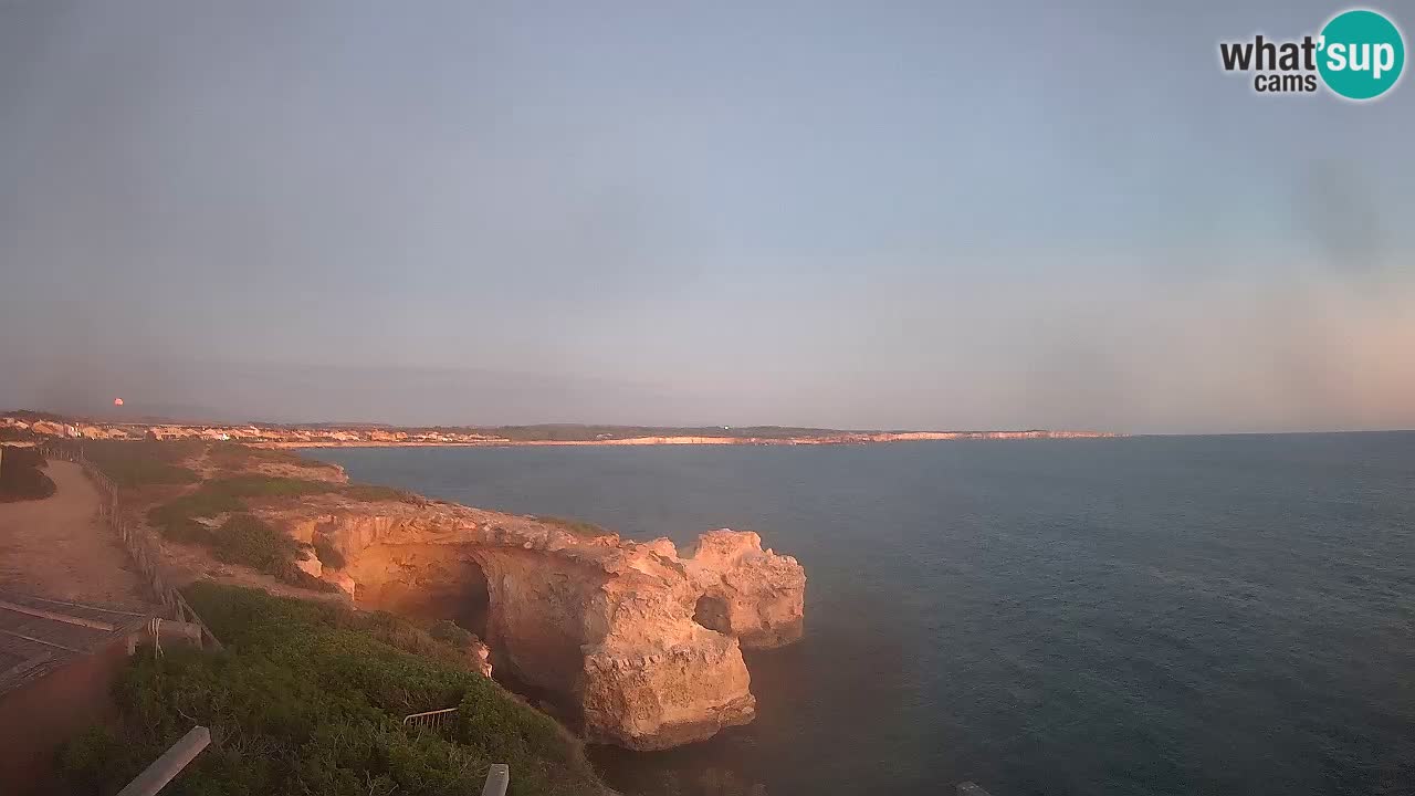Live Webcam Putzu Idu beach – Arco di S’Architteddu – Oristano livecam Sardinia – Italy
