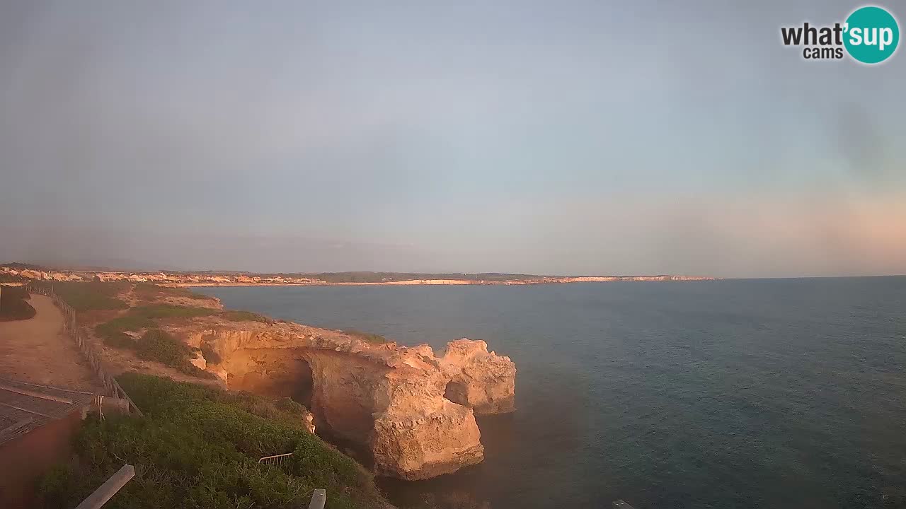 Webcam en direct Plage Putzu Idu – Arco di S’Architteddu – Oristano livecam Sardaigne – Italie