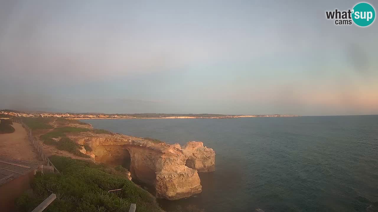 Webcam en direct Plage Putzu Idu – Arco di S’Architteddu – Oristano livecam Sardaigne – Italie