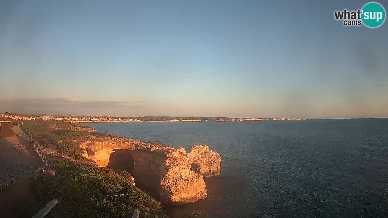 Webcam en direct Plage Putzu Idu – Arco di S’Architteddu – Oristano livecam Sardaigne – Italie
