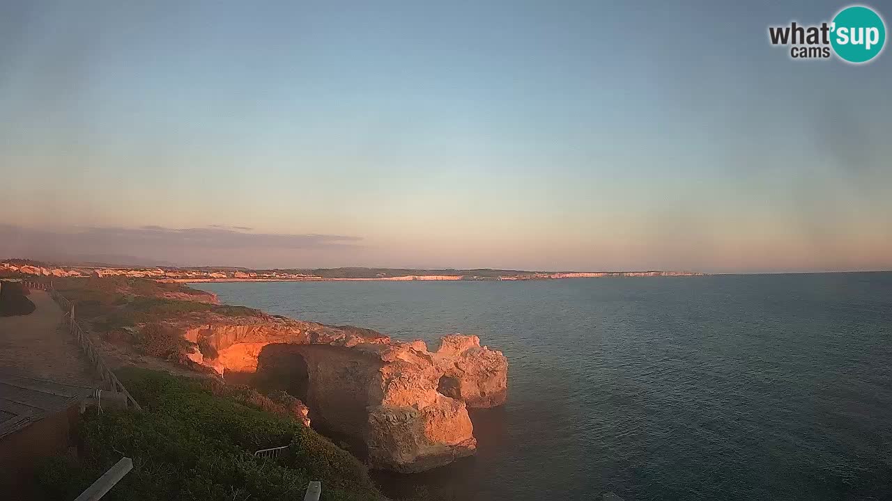 Live Webcam Putzu Idu Strand – Arco di S’Architteddu – Oristano livecam Sardinien – Italien