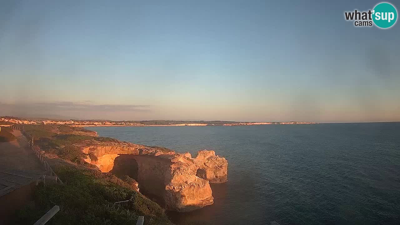 Web kamera uživo Plaža Putzu Idu – Arco di S’Architteddu – Oristano Sardinija – Italija