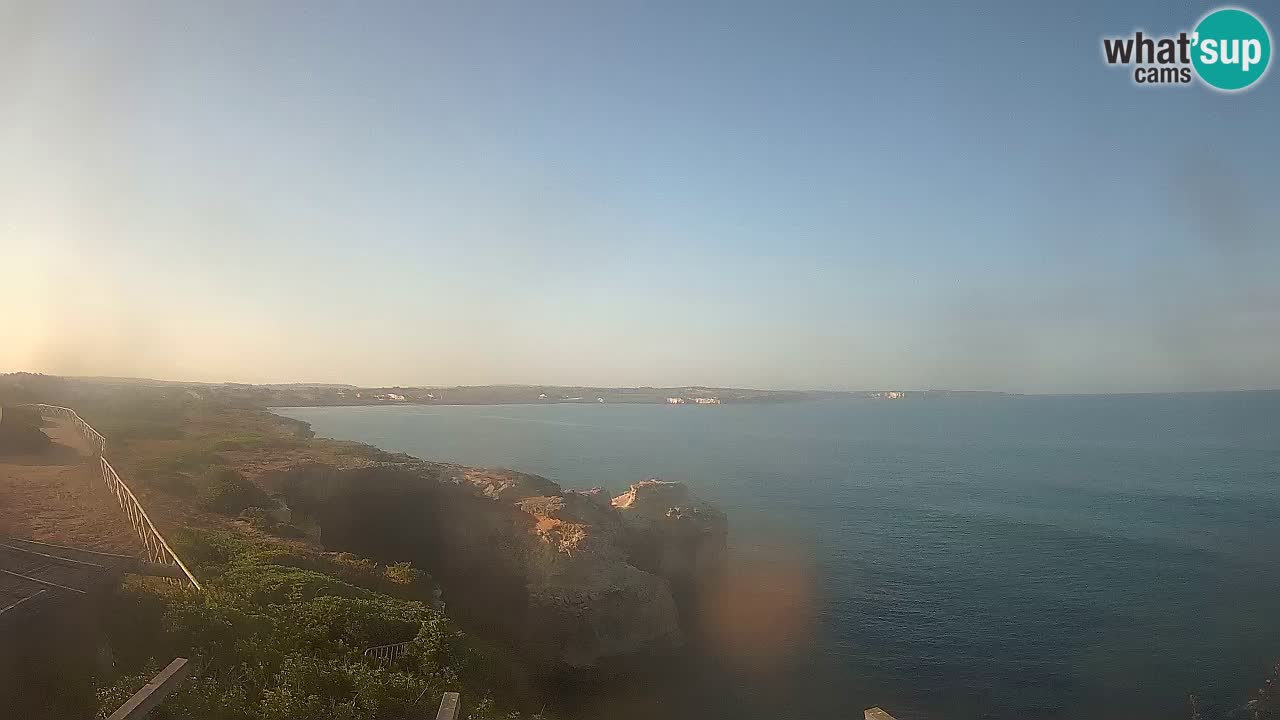 Live Webcam Putzu Idu beach – Arco di S’Architteddu – Oristano livecam Cerdeña – Italia