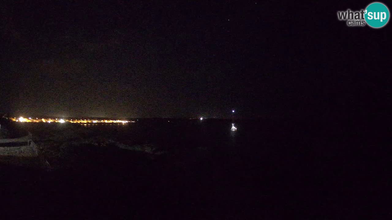Live Webcam Putzu Idu beach – Arco di S’Architteddu – Oristano livecam Cerdeña – Italia