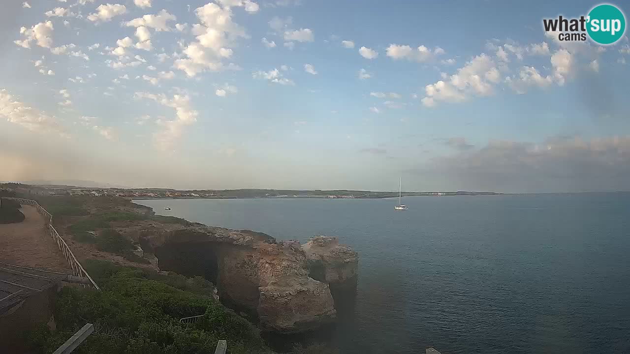 Live Webcam Putzu Idu beach – Arco di S’Architteddu – Oristano livecam Cerdeña – Italia