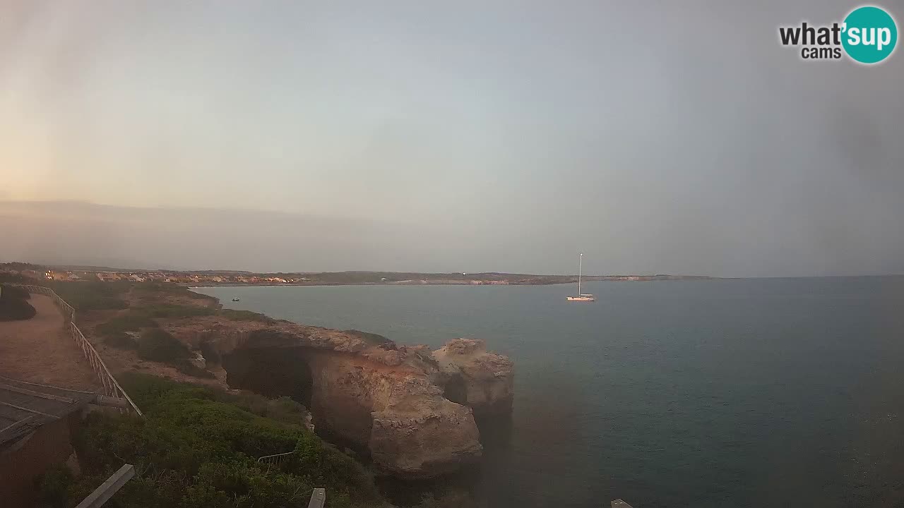 Live Webcam Putzu Idu beach – Arco di S’Architteddu – Oristano livecam Cerdeña – Italia