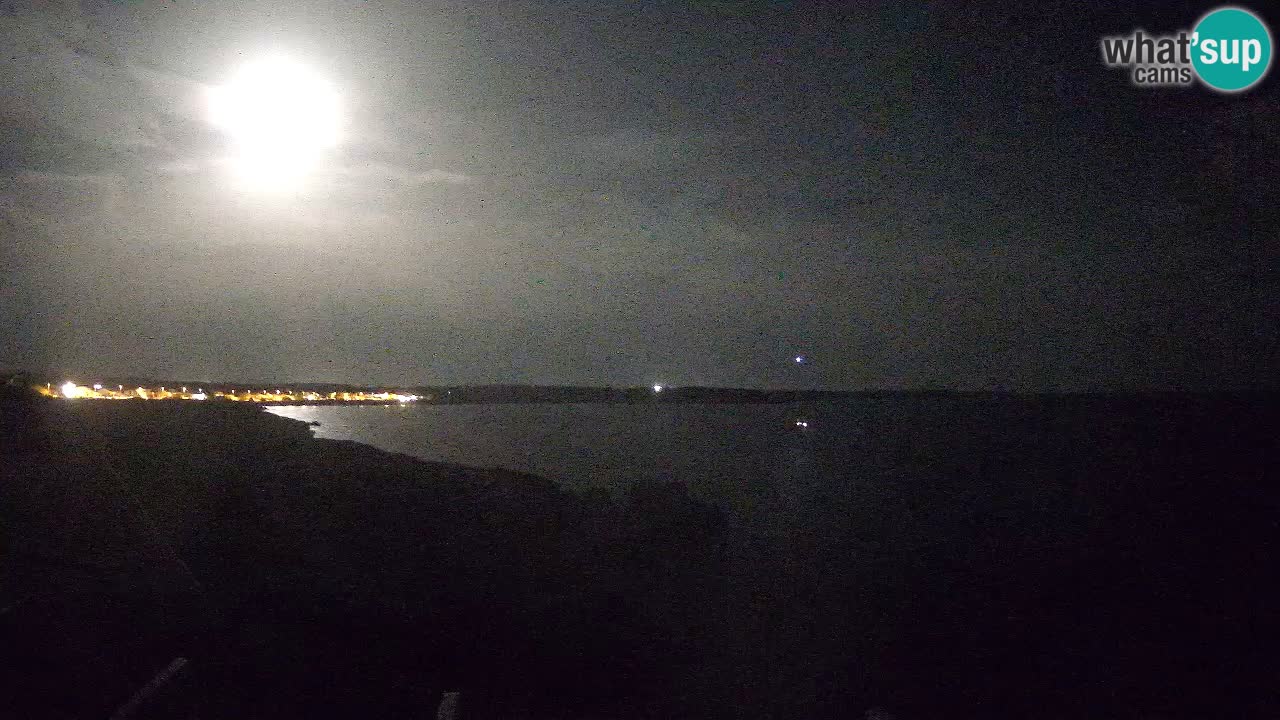 Live Webcam Putzu Idu beach – Arco di S’Architteddu – Oristano livecam Sardinia – Italy