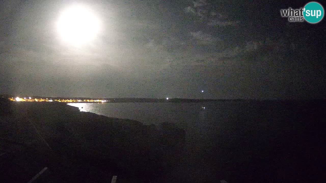 Live Webcam Putzu Idu Strand – Arco di S’Architteddu – Oristano livecam Sardinien – Italien