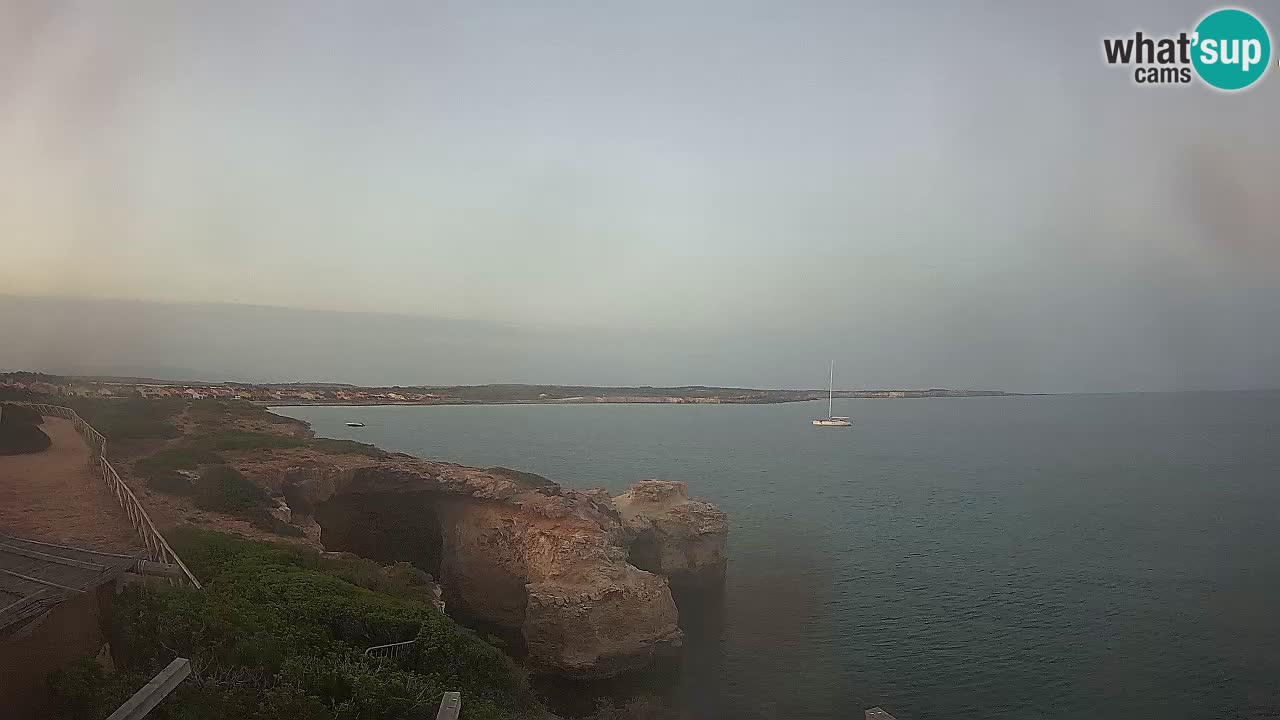 Live Webcam Putzu Idu Strand – Arco di S’Architteddu – Oristano livecam Sardinien – Italien