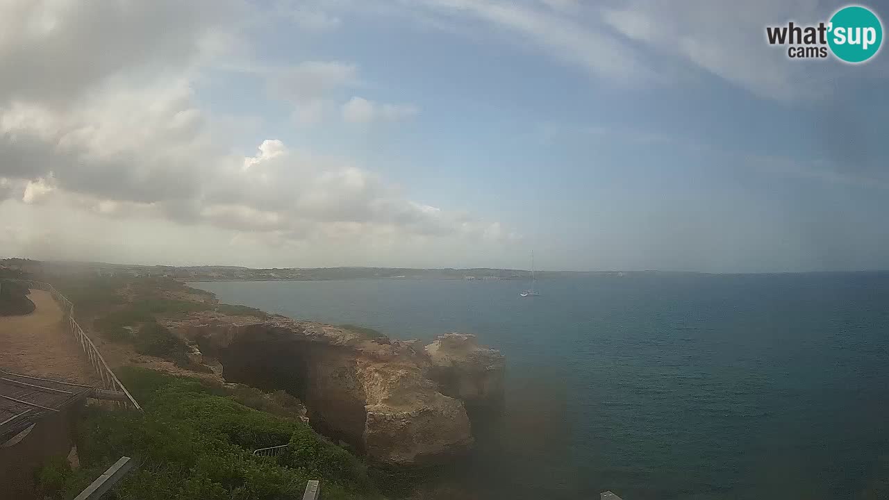 Live Webcam Putzu Idu Strand – Arco di S’Architteddu – Oristano livecam Sardinien – Italien