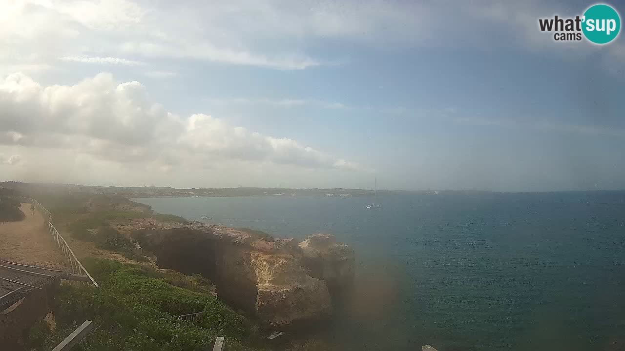 Live Webcam Putzu Idu beach – Arco di S’Architteddu – Oristano livecam Cerdeña – Italia