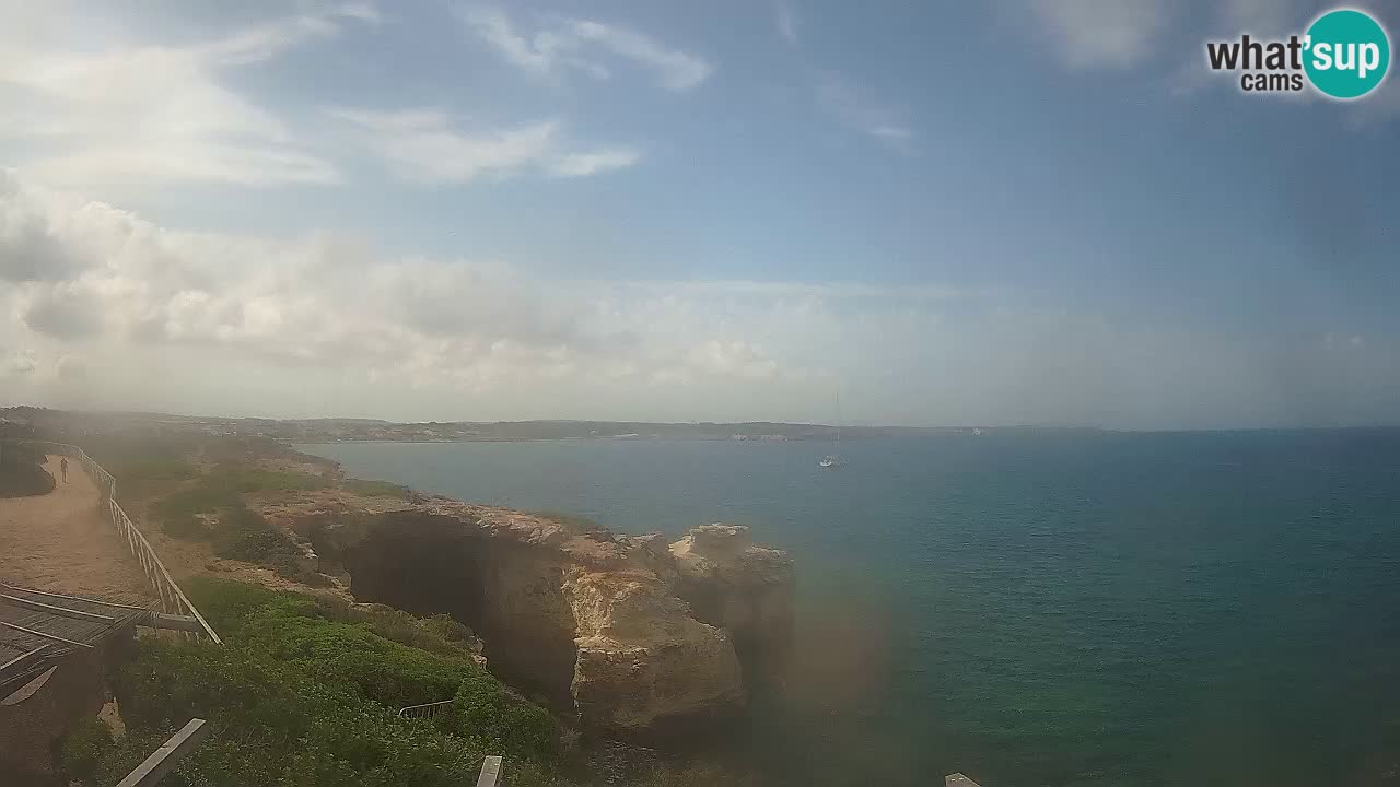 Webcam en direct Plage Putzu Idu – Arco di S’Architteddu – Oristano livecam Sardaigne – Italie