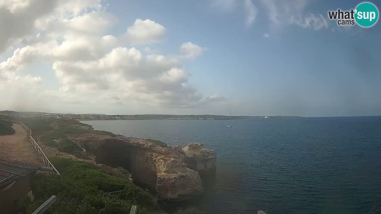 Live Webcam Putzu Idu beach – Arco di S’Architteddu – Oristano livecam Cerdeña – Italia