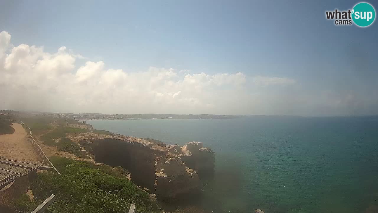 Live Webcam Putzu Idu beach – Arco di S’Architteddu – Oristano livecam Sardinia – Italy