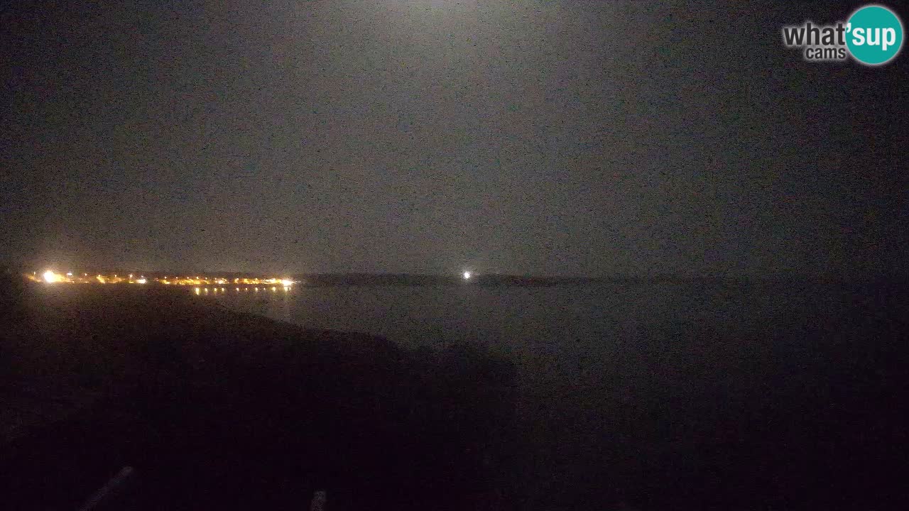 Live Webcam Putzu Idu beach – Arco di S’Architteddu – Oristano livecam Cerdeña – Italia
