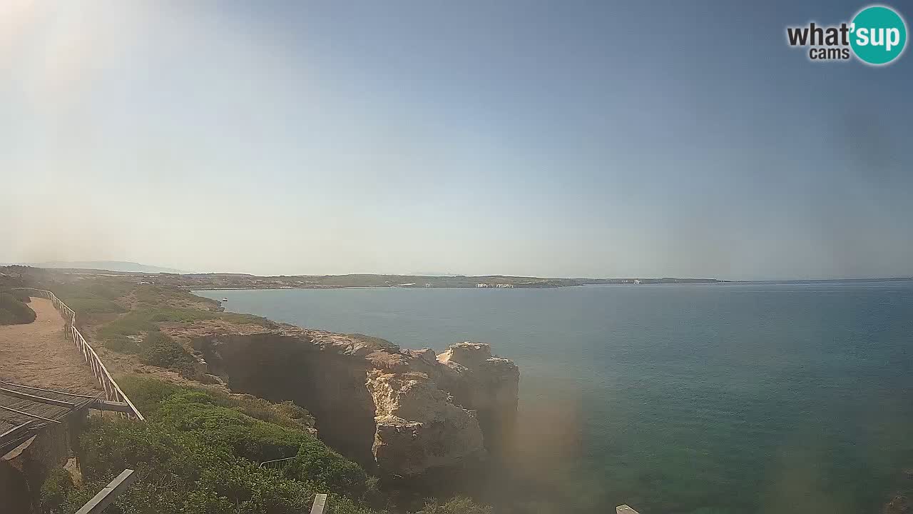 Live Webcam Putzu Idu beach – Arco di S’Architteddu – Oristano livecam Sardinia – Italy