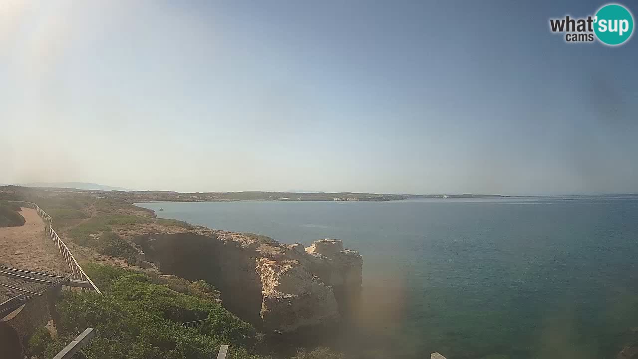 Web kamera uživo Plaža Putzu Idu – Arco di S’Architteddu – Oristano Sardinija – Italija