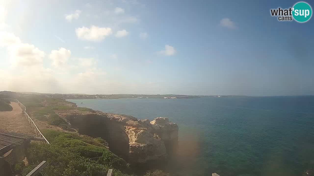 Live Webcam Putzu Idu beach – Arco di S’Architteddu – Oristano livecam Sardinia – Italy