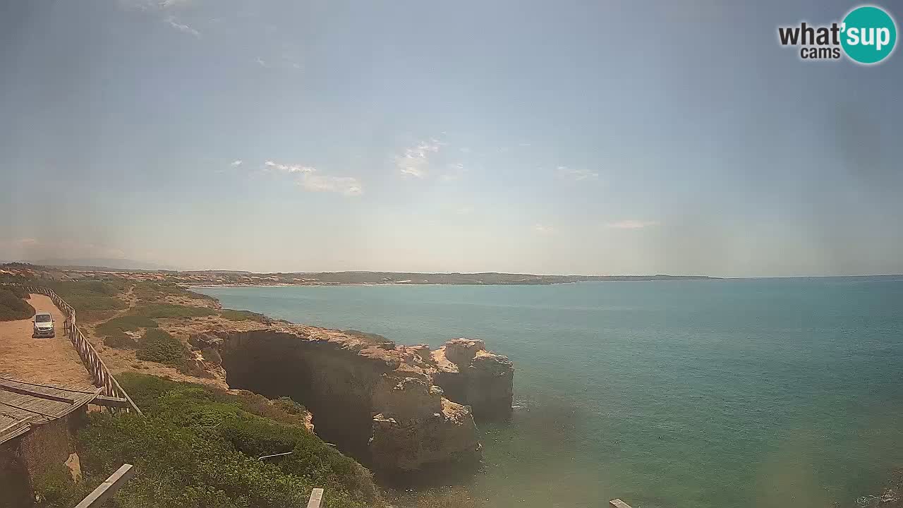 Web kamera uživo Plaža Putzu Idu – Arco di S’Architteddu – Oristano Sardinija – Italija