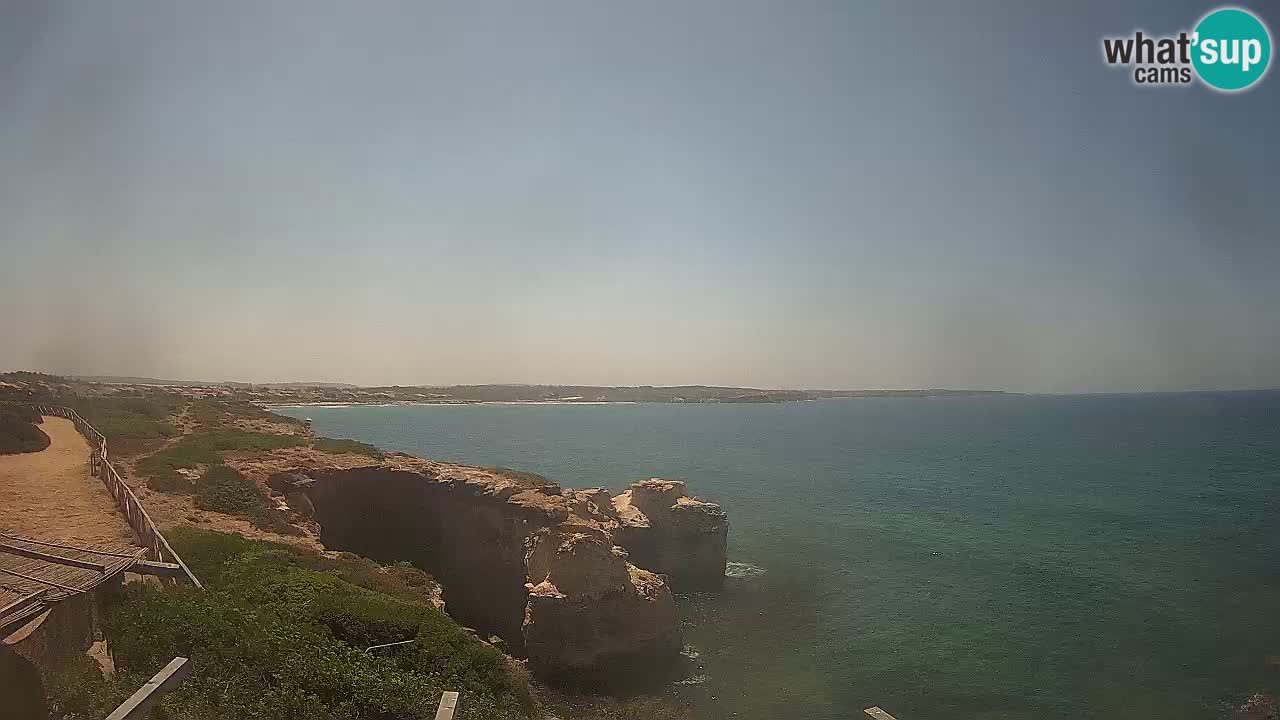 Webcam en direct Plage Putzu Idu – Arco di S’Architteddu – Oristano livecam Sardaigne – Italie