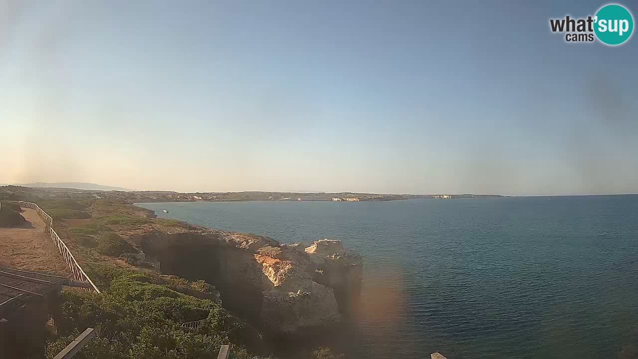 Live Webcam Putzu Idu Strand – Arco di S’Architteddu – Oristano livecam Sardinien – Italien