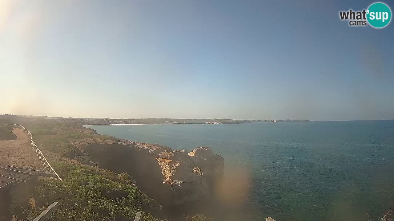 Web kamera uživo Plaža Putzu Idu – Arco di S’Architteddu – Oristano Sardinija – Italija