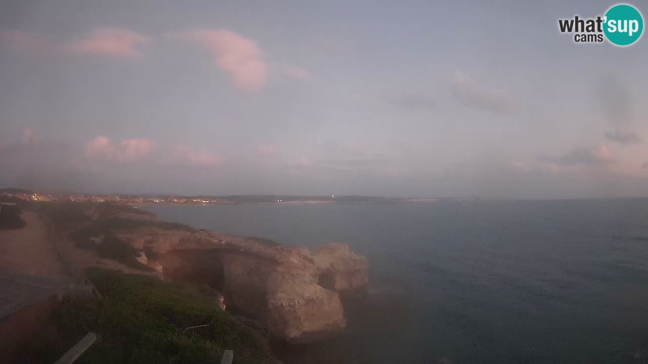 Live Webcam Putzu Idu beach – Arco di S’Architteddu – Oristano livecam Cerdeña – Italia