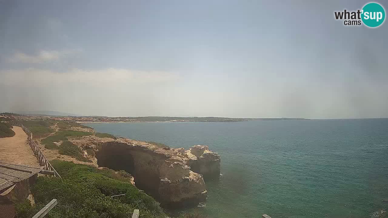 Webcam en direct Plage Putzu Idu – Arco di S’Architteddu – Oristano livecam Sardaigne – Italie