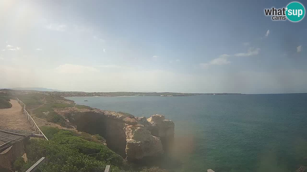 Live Webcam Putzu Idu beach – Arco di S’Architteddu – Oristano livecam Cerdeña – Italia