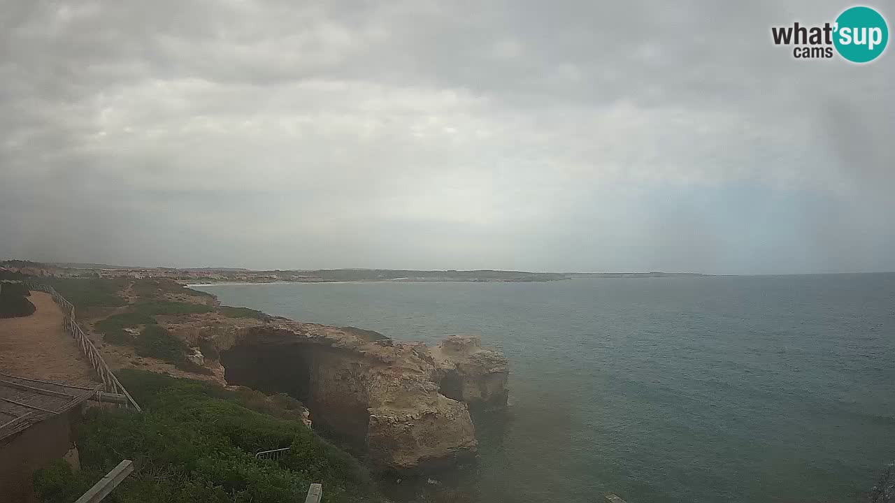 Live Webcam Putzu Idu beach – Arco di S’Architteddu – Oristano livecam Sardinia – Italy