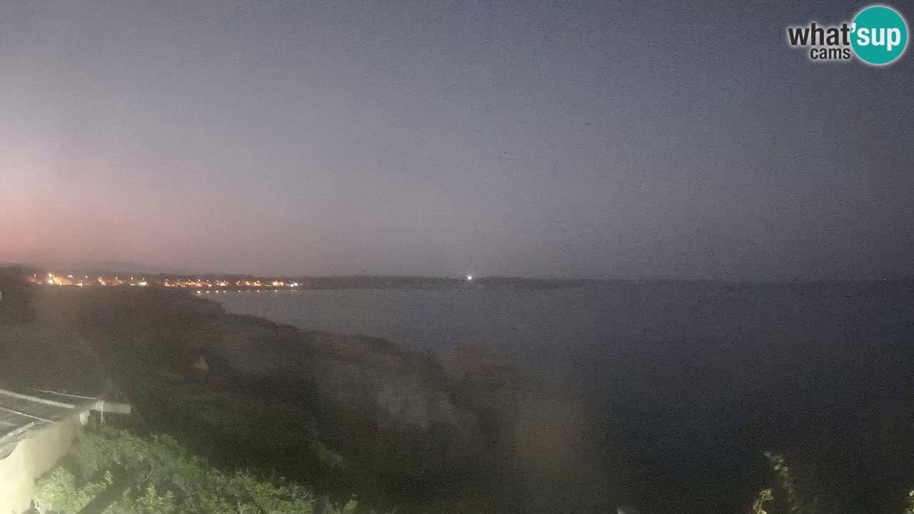Live Webcam Putzu Idu beach – Arco di S’Architteddu – Oristano livecam Sardinia – Italy