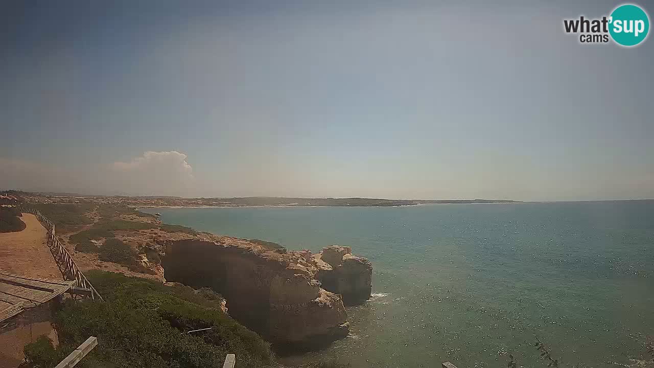 Web kamera uživo Plaža Putzu Idu – Arco di S’Architteddu – Oristano Sardinija – Italija