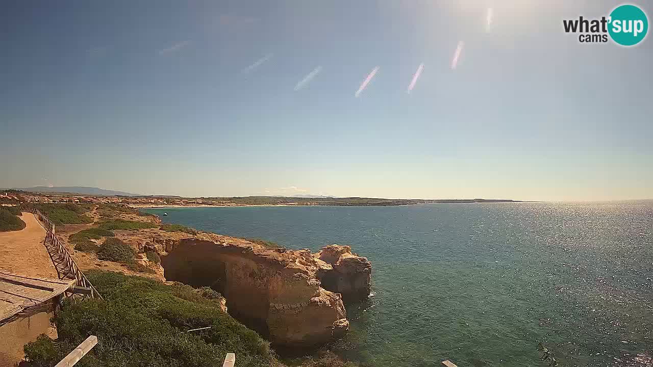 Webcam en direct Plage Putzu Idu – Arco di S’Architteddu – Oristano livecam Sardaigne – Italie