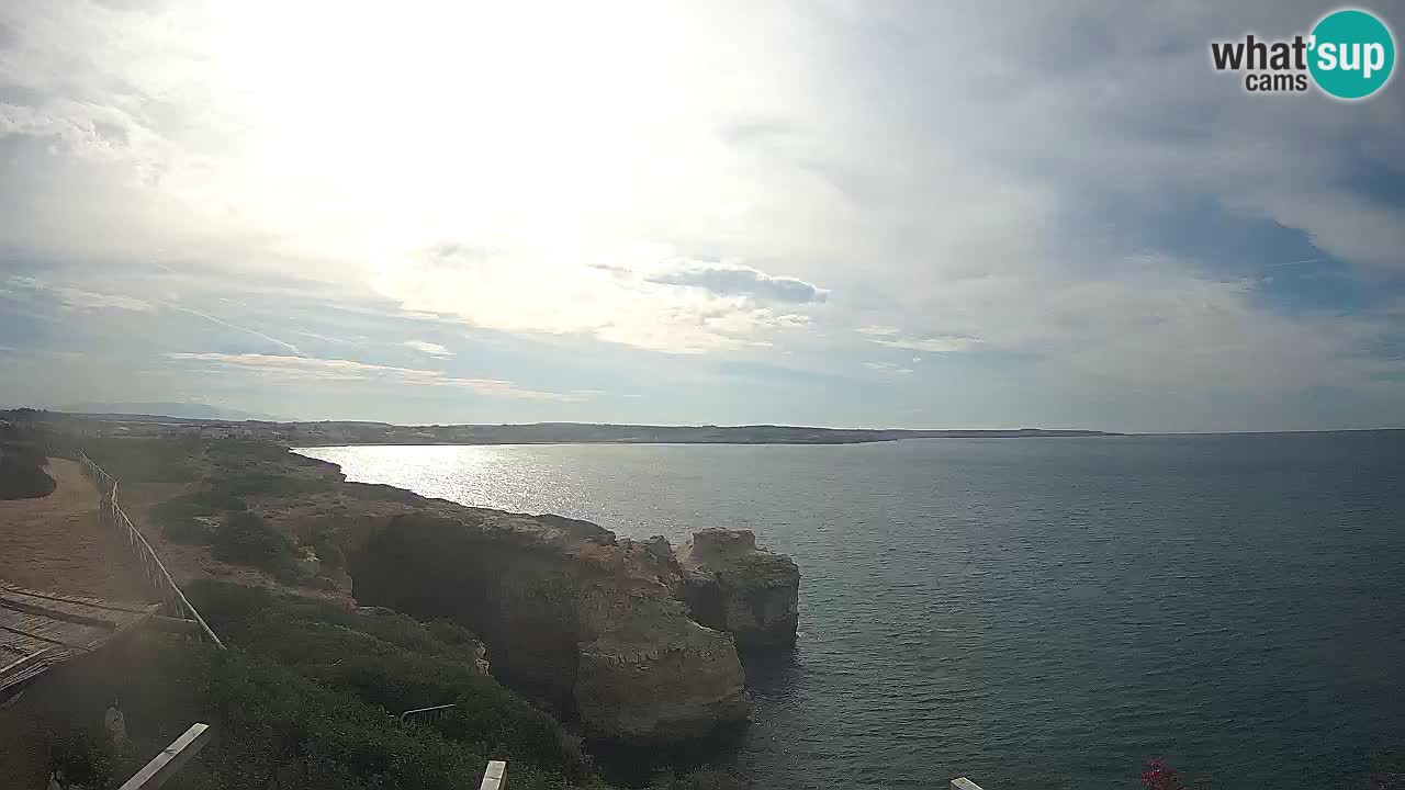 Web kamera uživo Plaža Putzu Idu – Arco di S’Architteddu – Oristano Sardinija – Italija